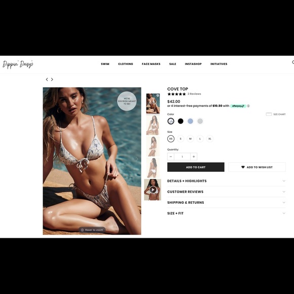 BRAND NEW TRIANGLE BIKINI TOP - Picture 3 of 6